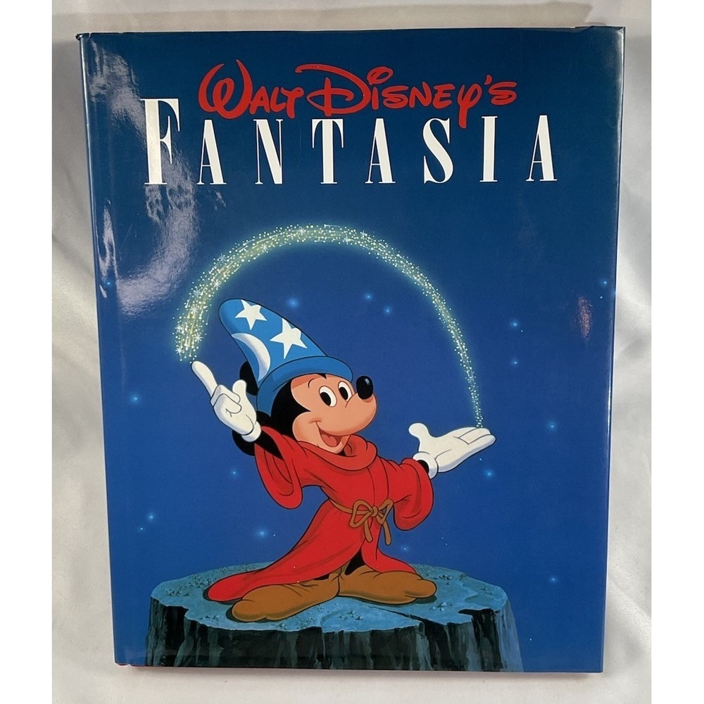 Walt Disney Fantasia Hard Cover Book By John Culhane Coffee Table Book